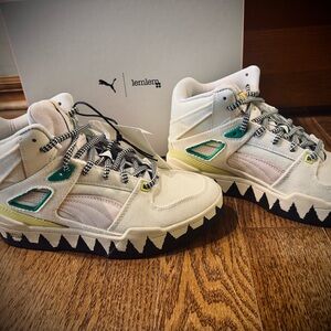 Puma Slipstream Mid LemLem in Frosty Pink and Black